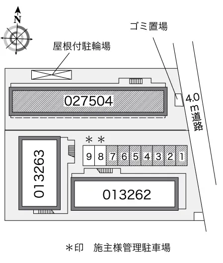 ★手数料０円★武蔵野市境　月極駐車場（LP）